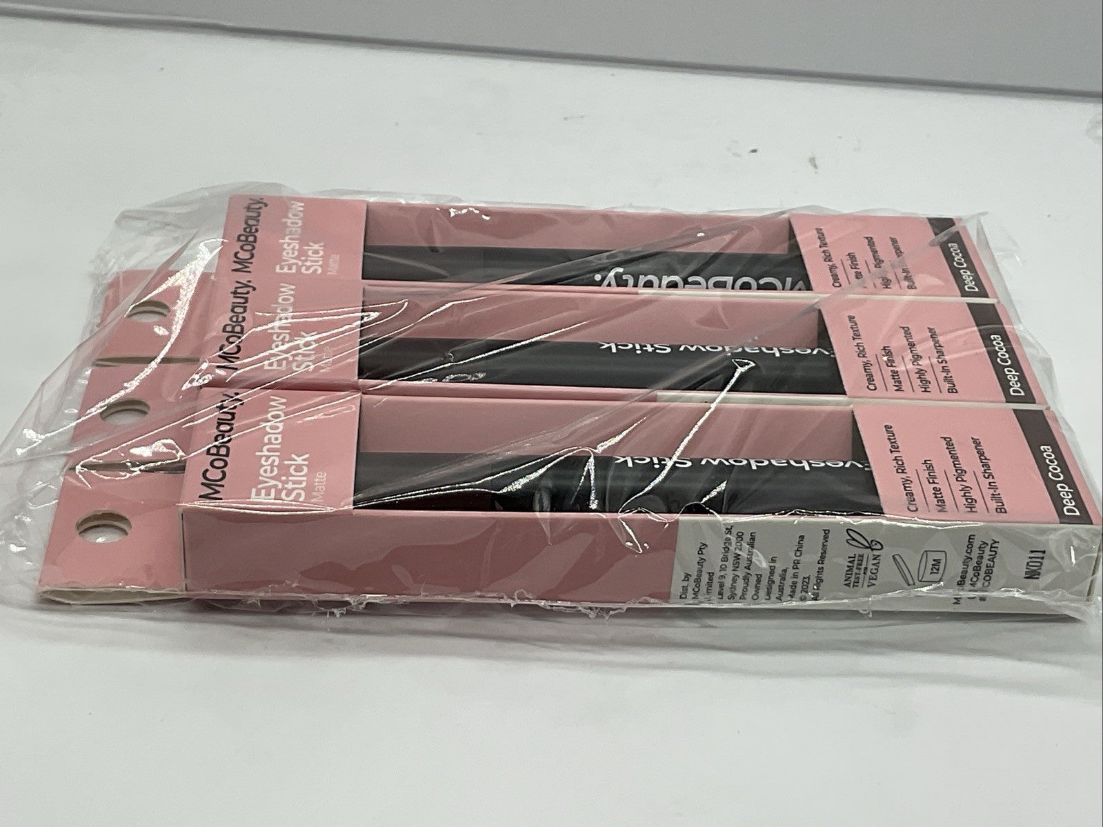 3 PACK - MCoBeauty Eyeshadow Stick - Deep Cocoa