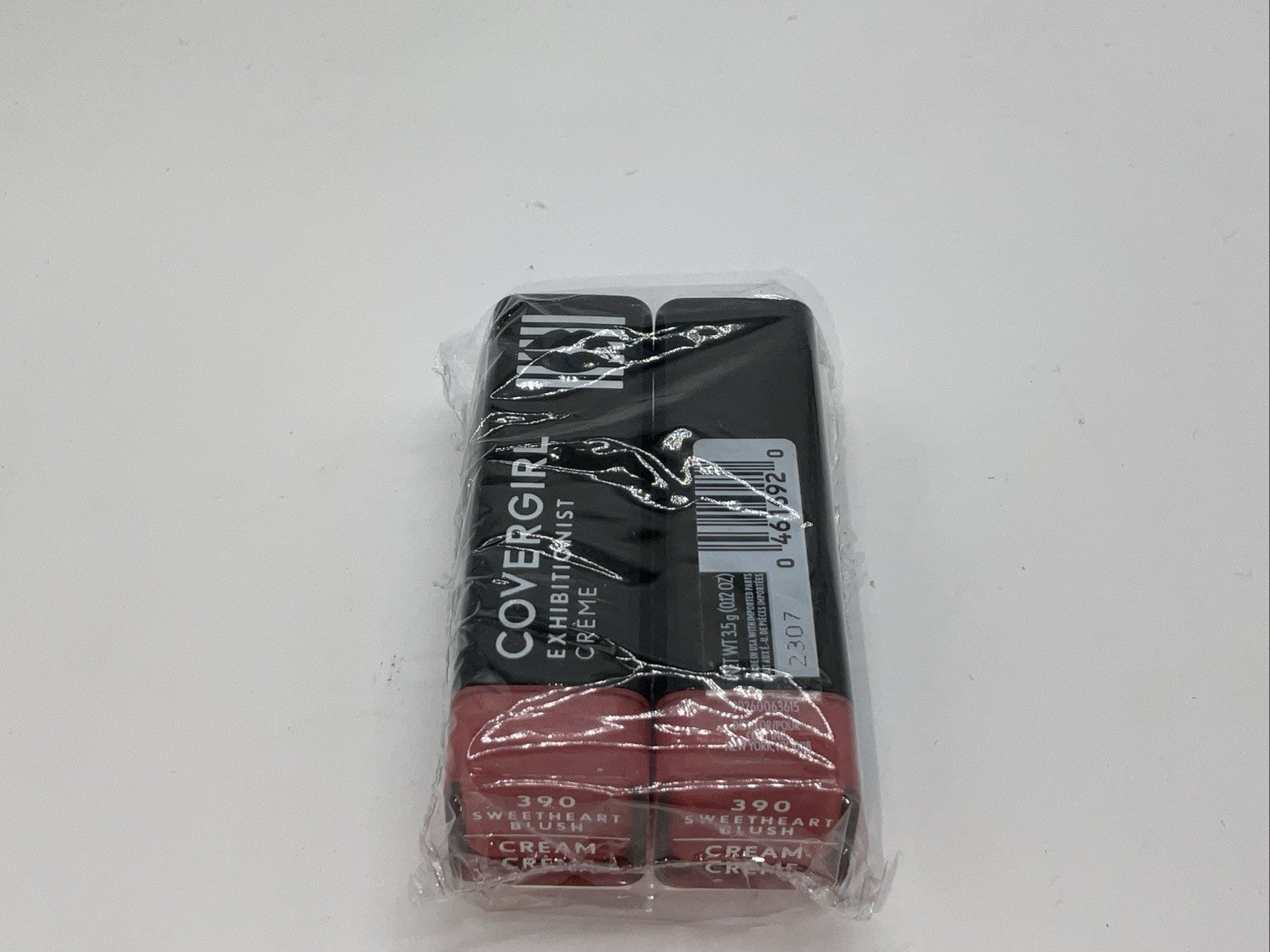 2 PACK - Covergirl Exhibitionist Lipstick Crème - 390 Sweetheart Blush