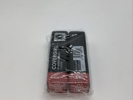 2 PACK - Covergirl Exhibitionist Lipstick Crème - 390 Sweetheart Blush