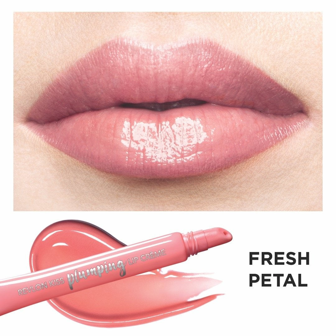 2 PACK - Revlon Kiss Plumping Lip Creme #520 FRESH PETAL