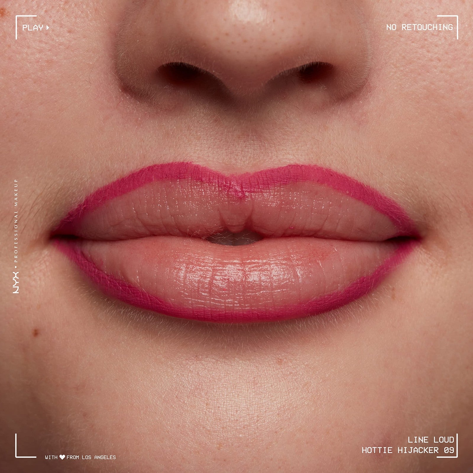 NYX Makeup Line Loud Lip Liner - LLLP09 Hottie Hijacker