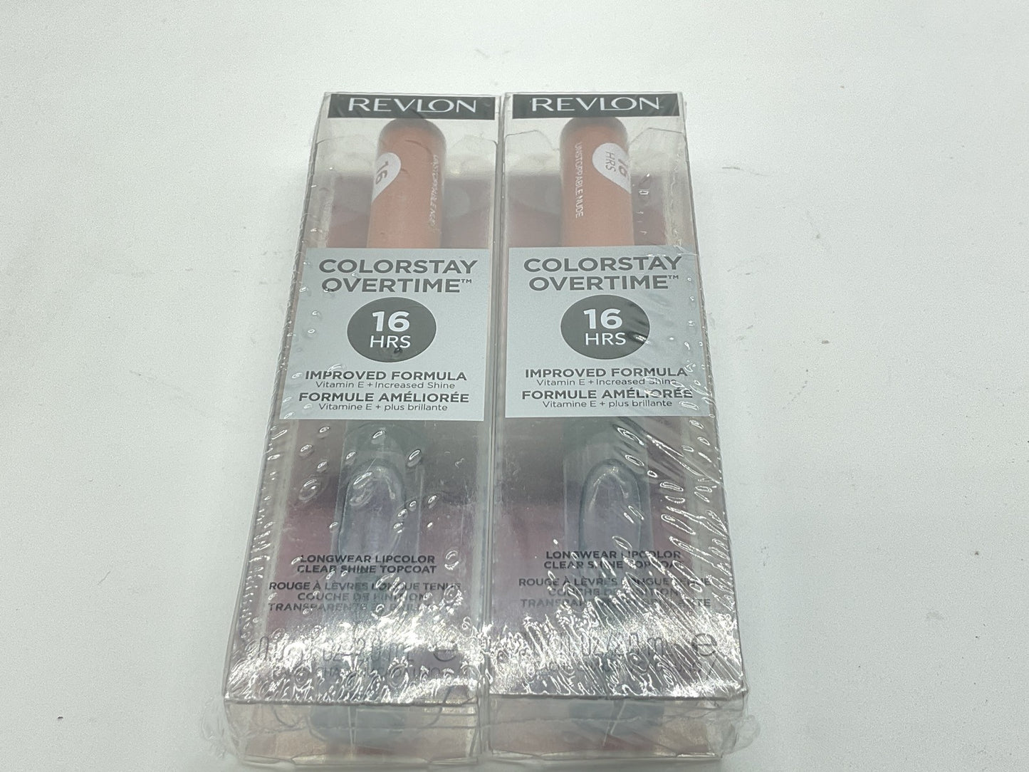 2 PACK - Revlon Colorstay Overtime 16hr Lipcolor - 540 Unstoppable Nude