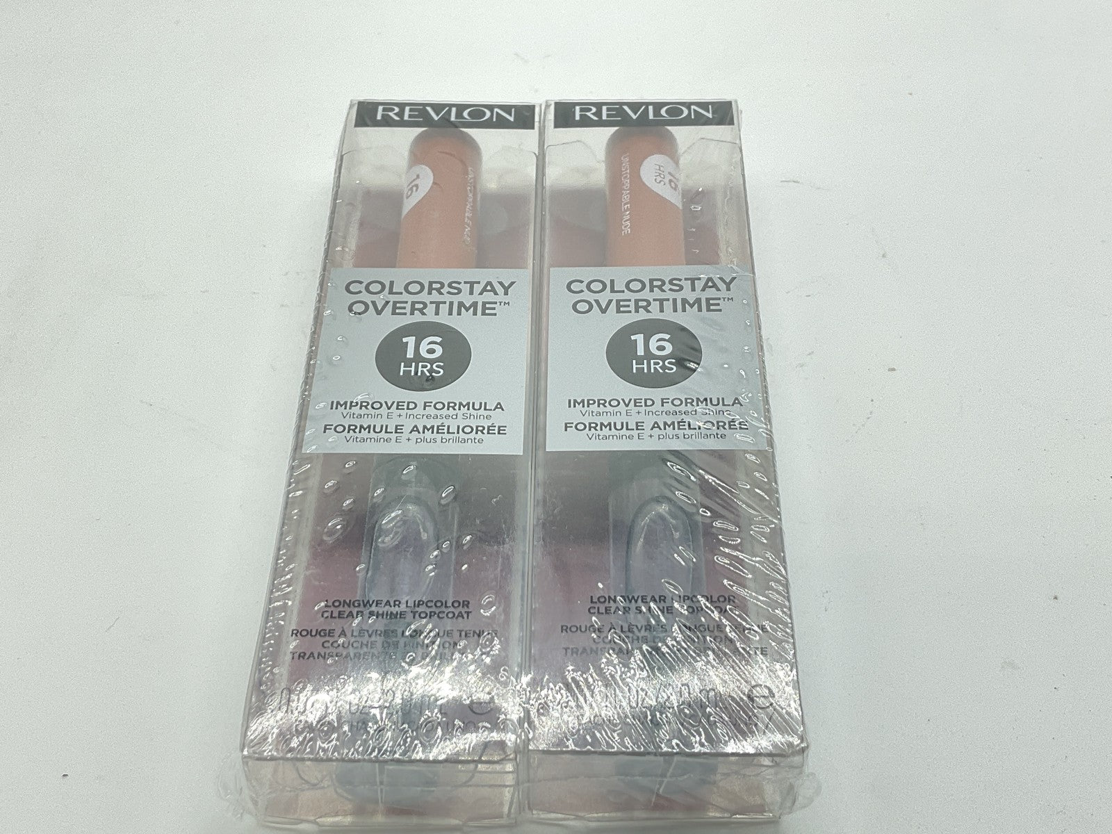 2 PACK - Revlon Colorstay Overtime 16hr Lipcolor - 540 Unstoppable Nude