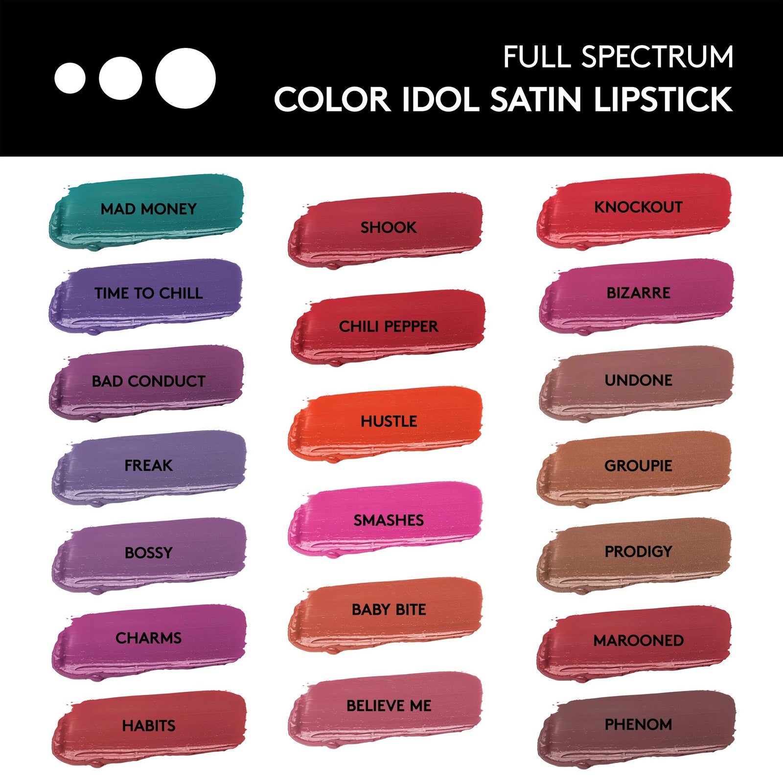 COVERGIRL Full Spectrum Color Idol- Satin Lipstick Time to Chill