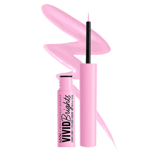 NYX Vivid Brights Matte Liquid Eyeliner VBLL09 SNEAKY PINK