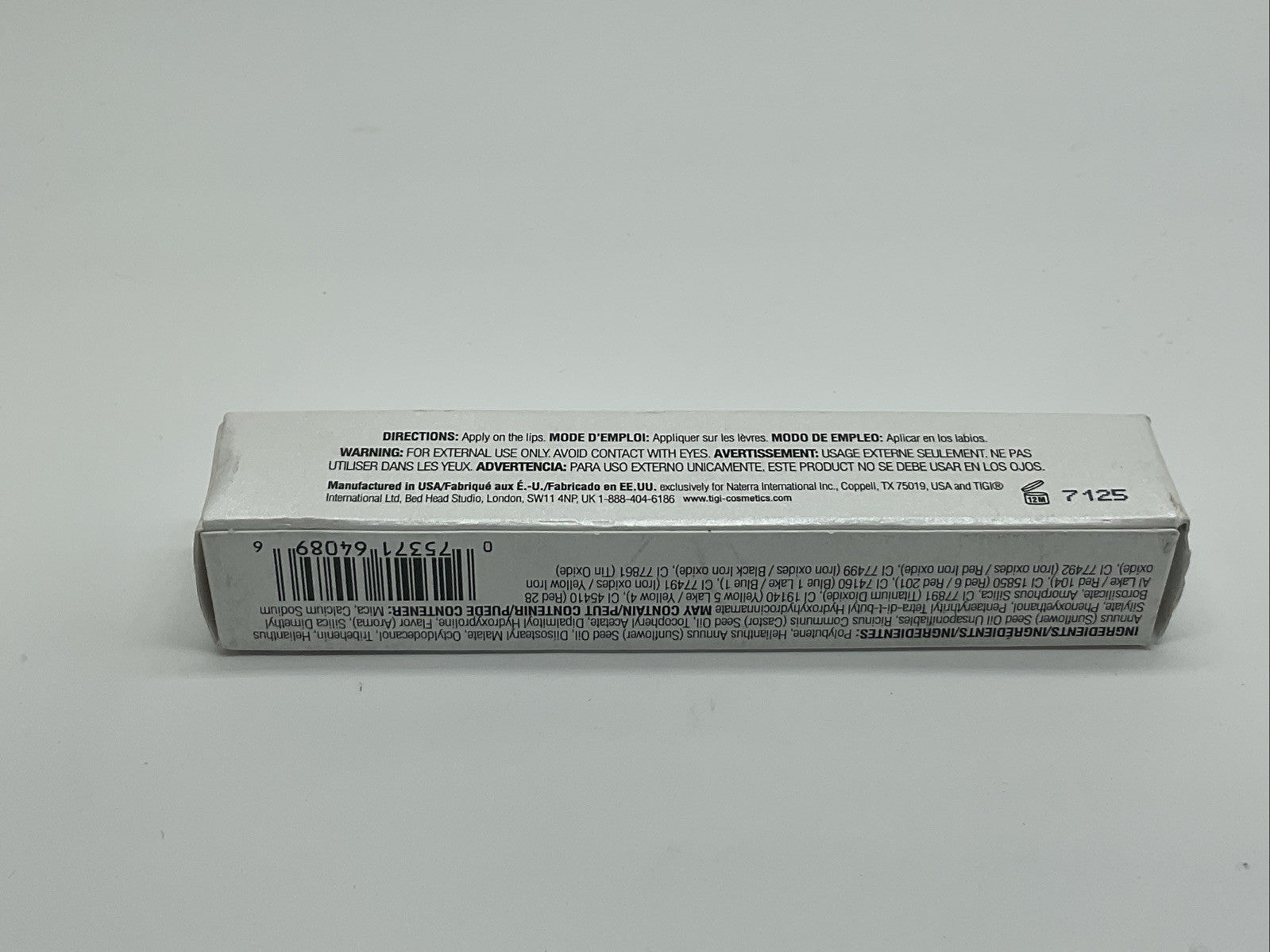 TIGI Cosmetics Luxe Lip-Gloss 0.11 Oz - Superficial