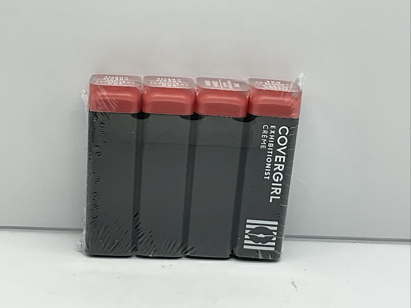 4 PACK - Covergirl Exhibitionist Creme Lipstick Lip Color - 390 Sweetheart Blush