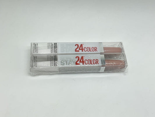 2 PACK - Maybelline Super Stay 24 HR Liquid Lipstick - 136 Constant Toast