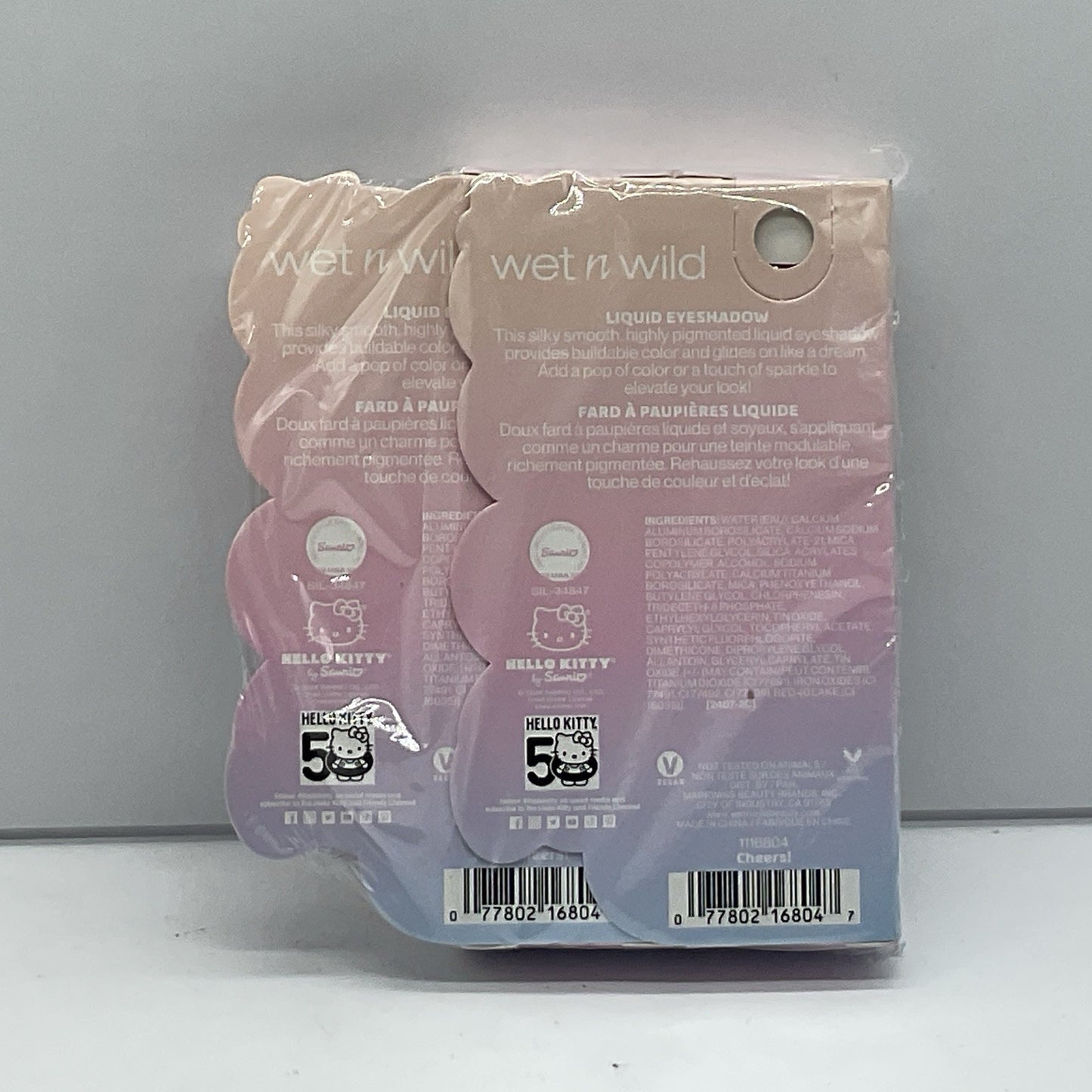 wet n wild Hello Kitty Liquid Eyeshadow - Cheers! Pack Of 2
