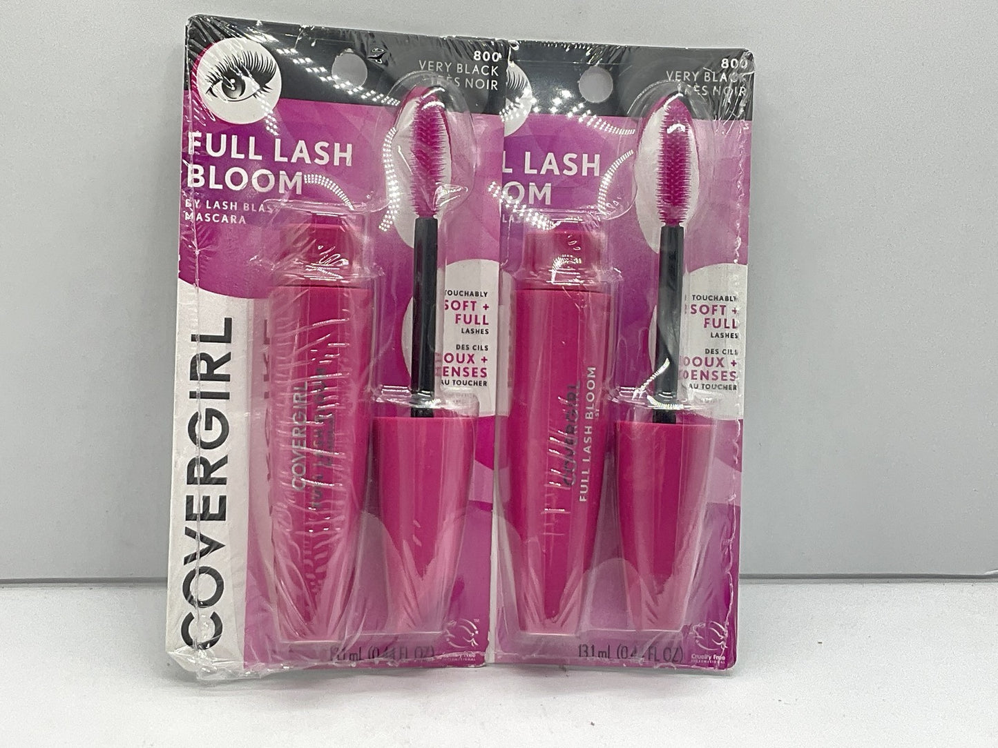 2 PACK - CoverGirl LashBlast Full Lash Bloom 0.44 fl oz Mascara - 800 Very Black