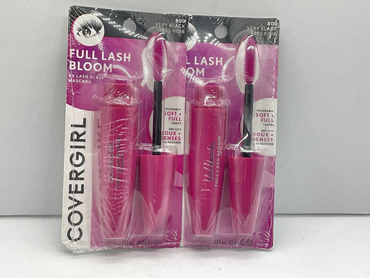 2 PACK - CoverGirl LashBlast Full Lash Bloom 0.44 fl oz Mascara - 800 Very Black