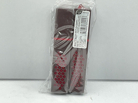 2 PACK - Burt's Bees 100% Natural Satin Lipstick - 521 Ruby Ripple