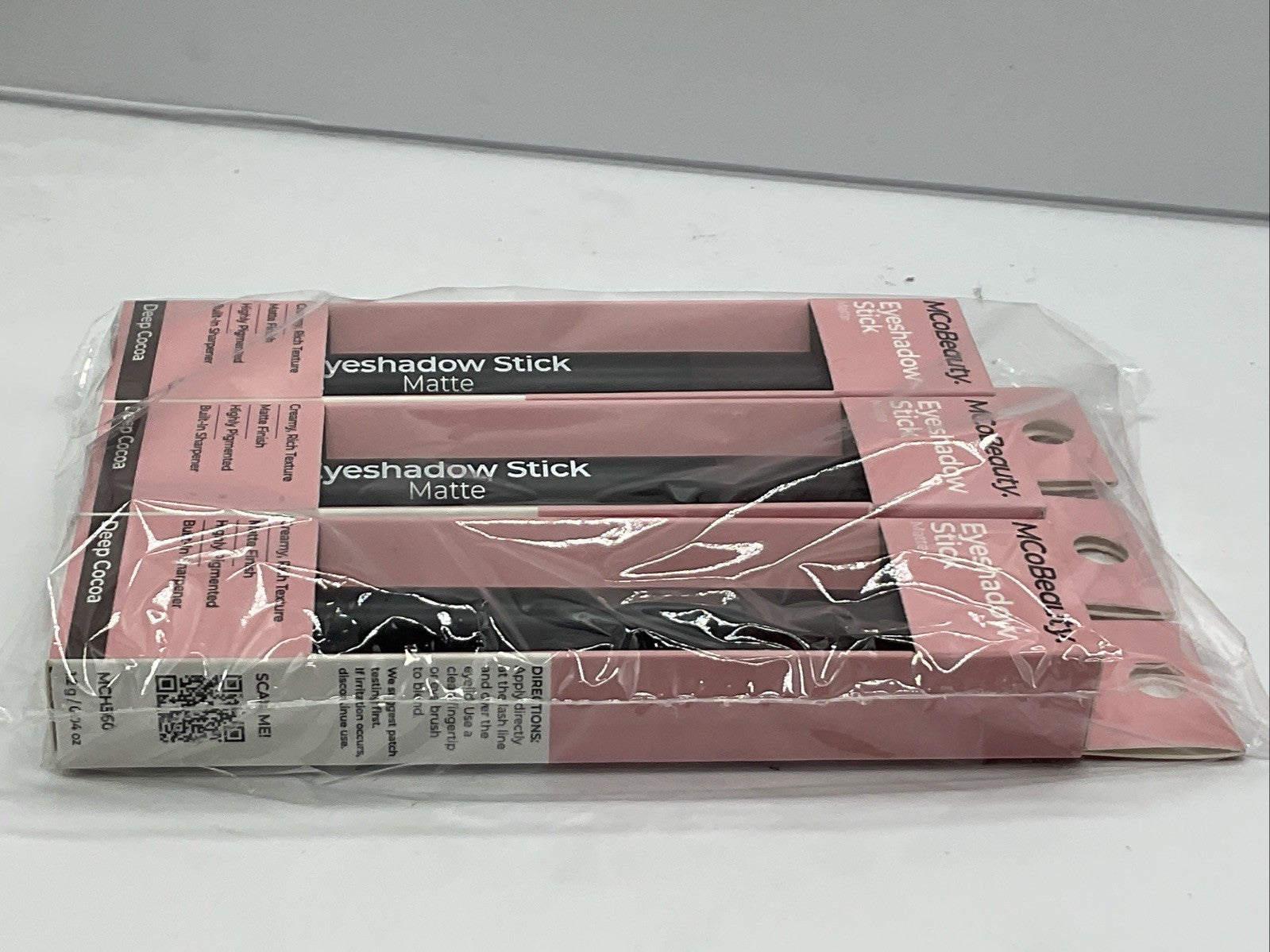 3 PACK - MCoBeauty Eyeshadow Stick - Deep Cocoa