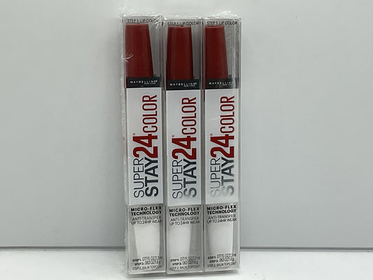 3 PACK - Maybelline New York Super Stay 24 HR Color Lipstick - 920 Bronzed Dream