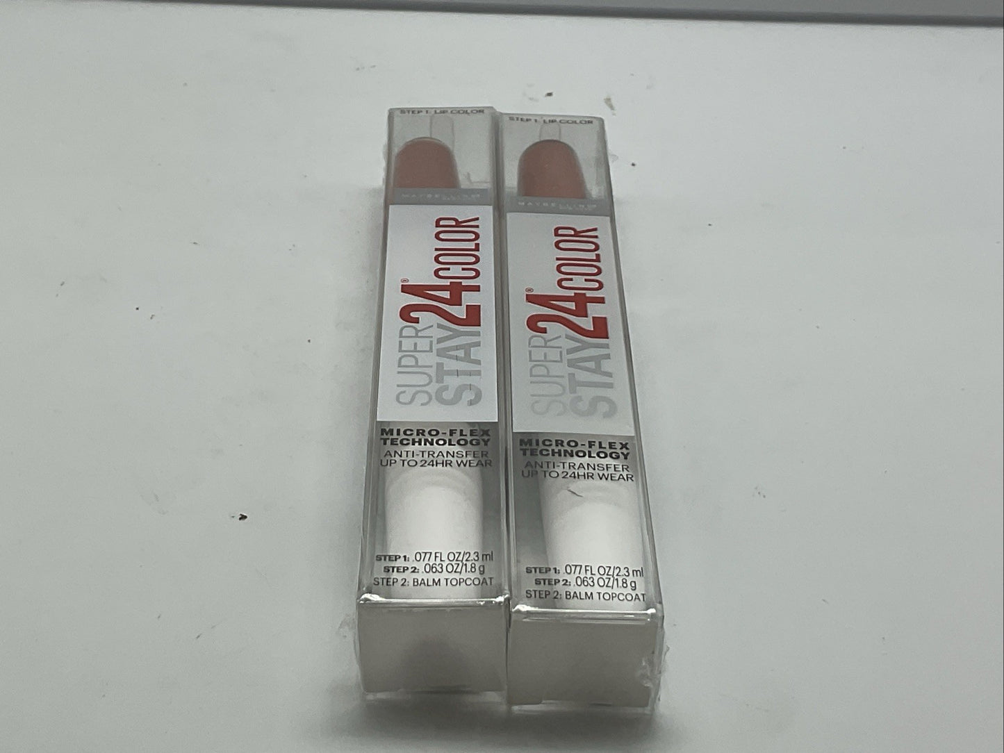 2 PACK - Maybelline SuperStay 24 HR 2-Step Liquid Lipstick - 136 Constant Toast