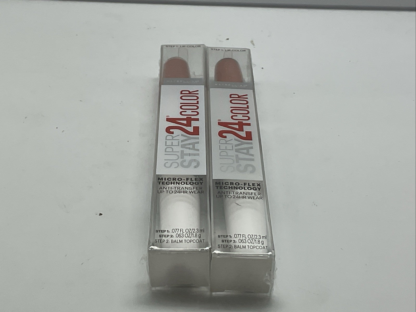 2 PACK - Maybelline SuperStay 24 HR 2-Step Liquid Lipstick - 136 Constant Toast