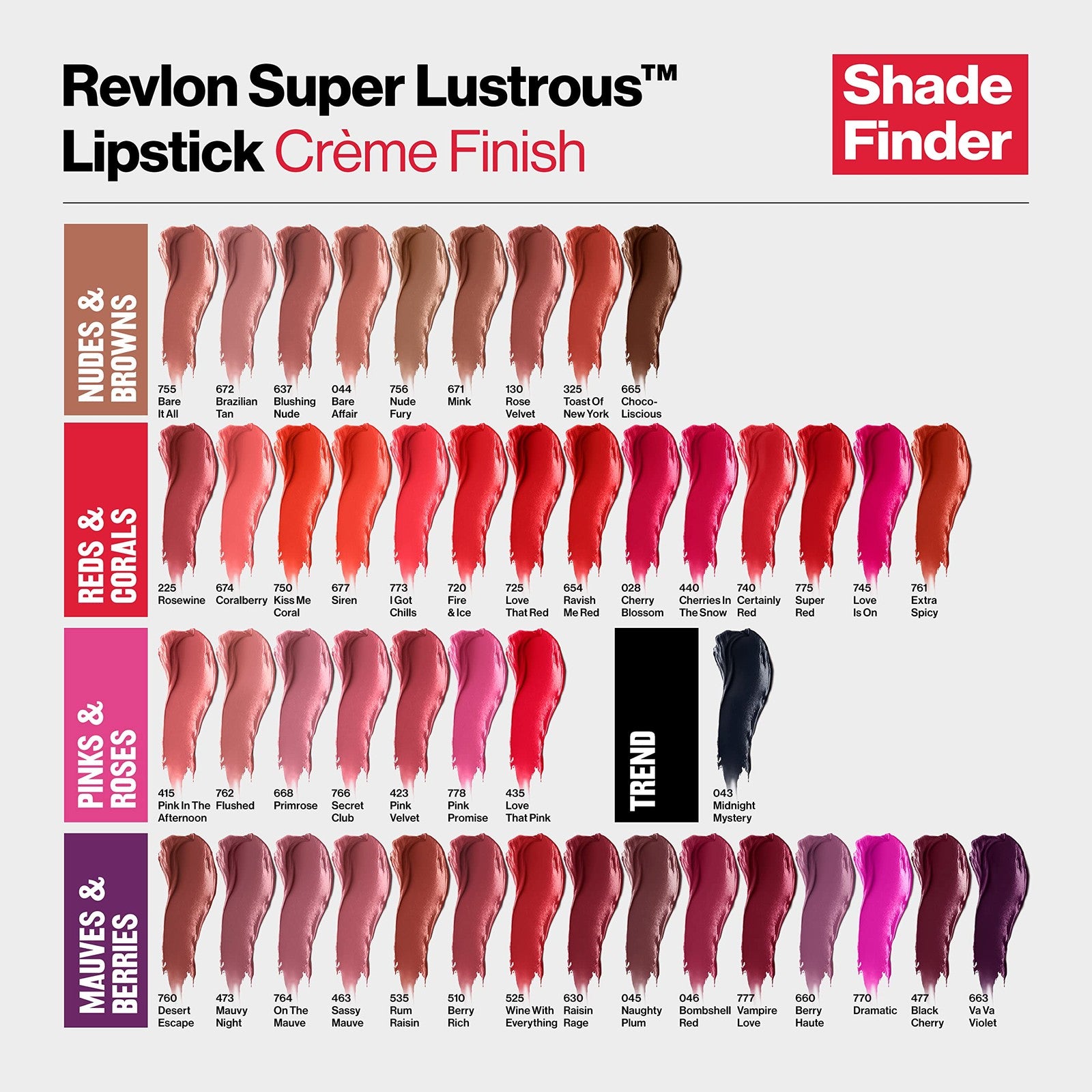3 PACK -Revlon Super Lustrous Crème Lipstick - 761 Extra Spicy