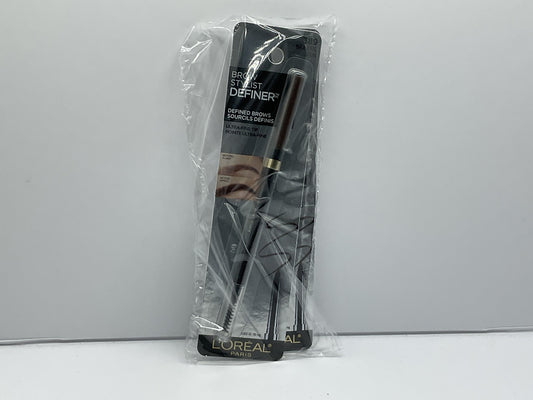 2 Pack L'Oreal Paris Brow Stylist Definer Eyebrow Pencil, Brunette 389, 0.003 oz