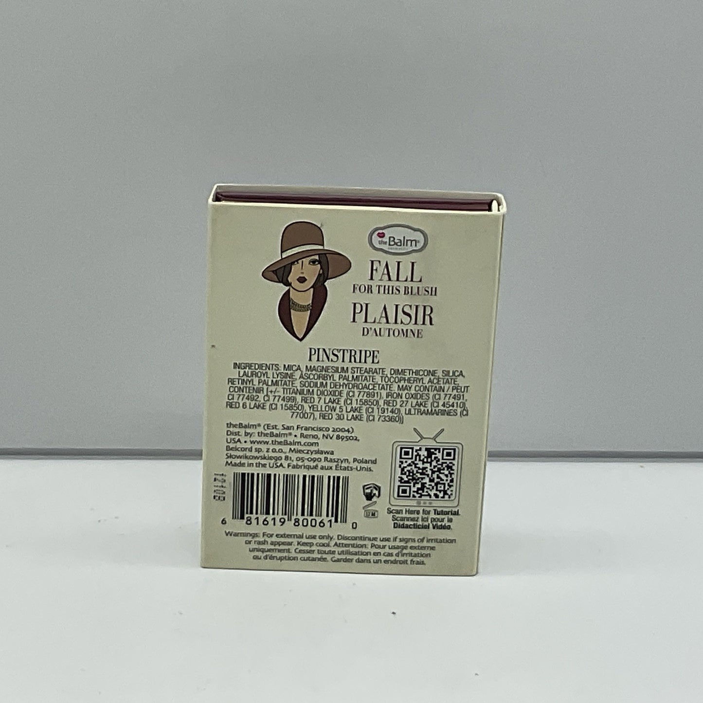theBalm Instain Make-Up Powder Pinstripe