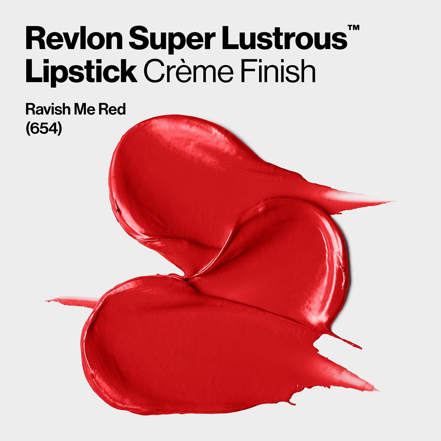 2 PACK - Revlon Super Lustrous Lipstick - 654 Ravish Me Red