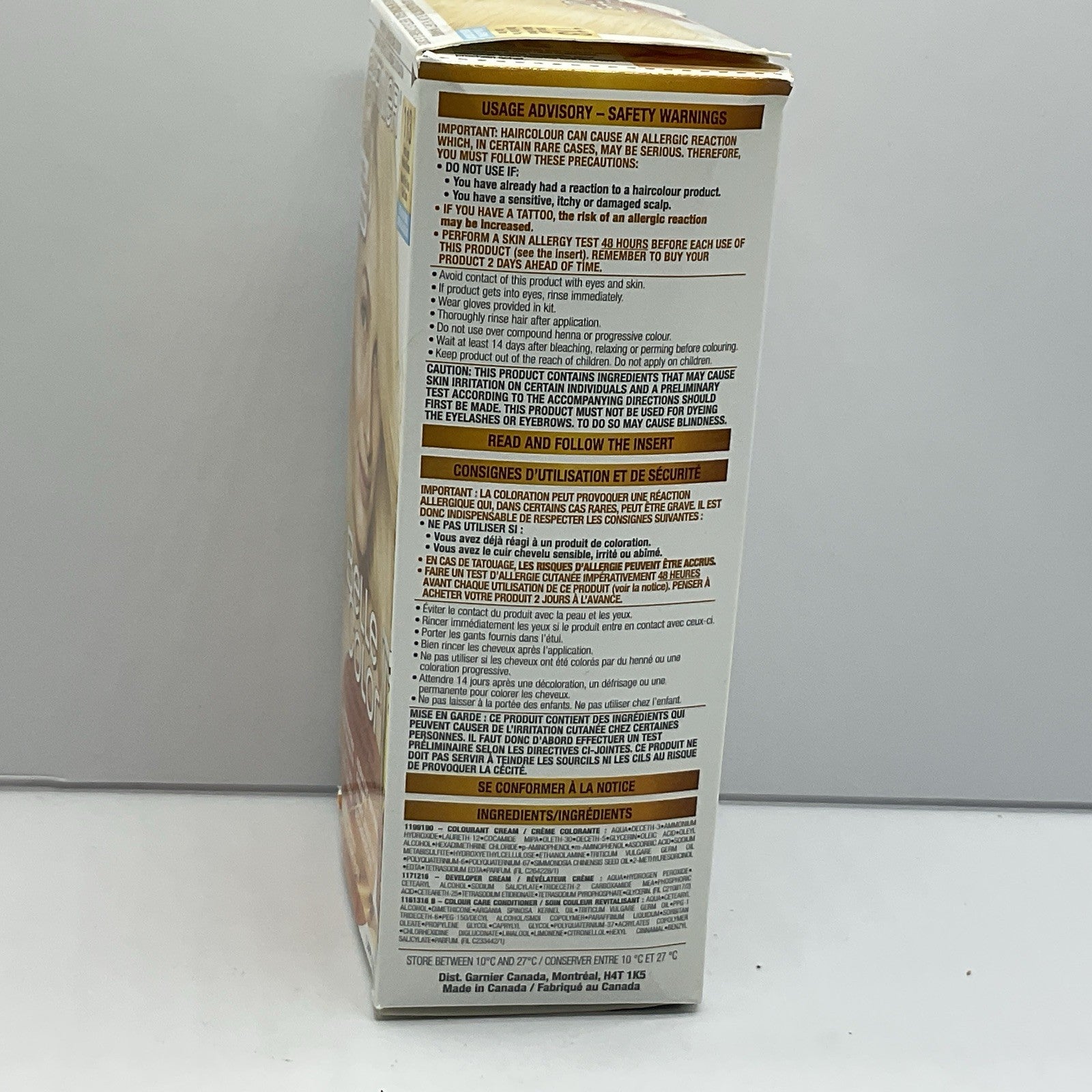 Garnier Belle ColorEase Creme Hair Dye 113 Extra Light Golden Blonde