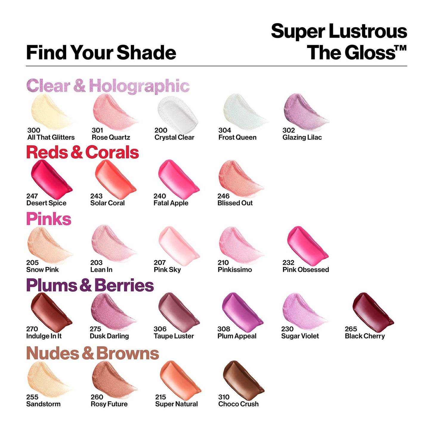 3 Pack - Revlon Super Lustrous Lip Gloss, Hydrating, 300 All that Glitters
