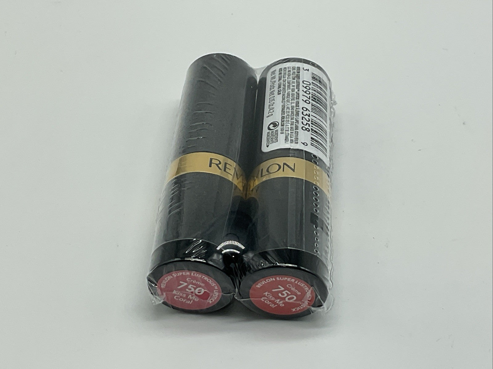 2 PACK - Revlon Super Lustrous Creme Lipstick - 750 Kiss Me Coral