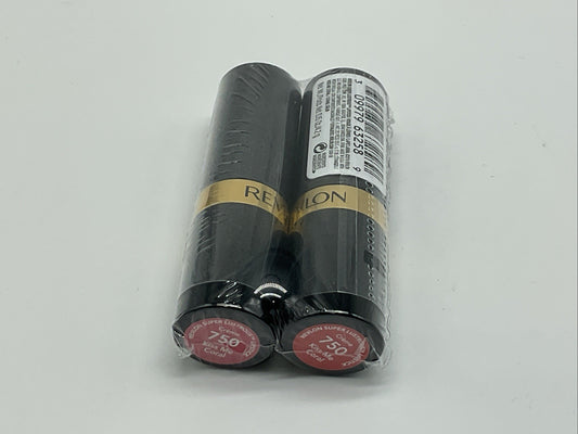 2 PACK - Revlon Super Lustrous Creme Lipstick - 750 Kiss Me Coral