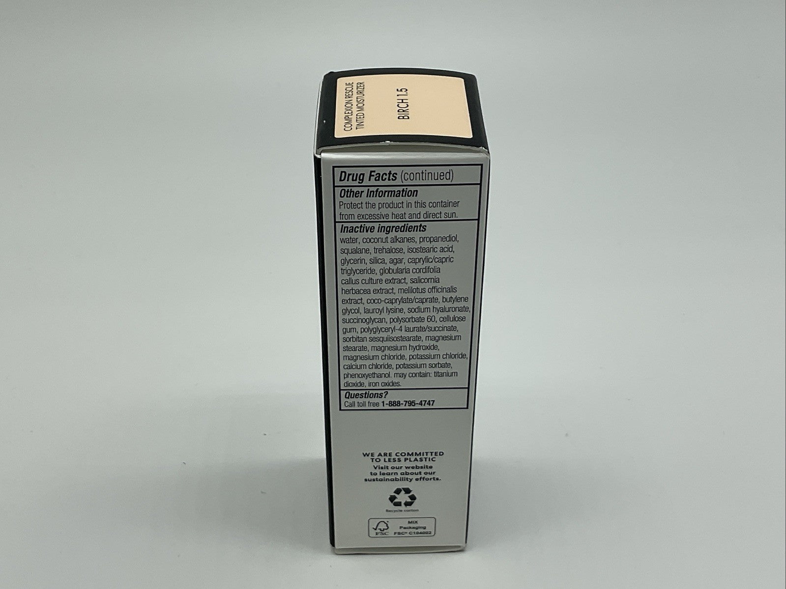 BareMinerals Complexion Rescue Tinted Hydrating Gel Cream 0.5oz - BIRCH 1.5