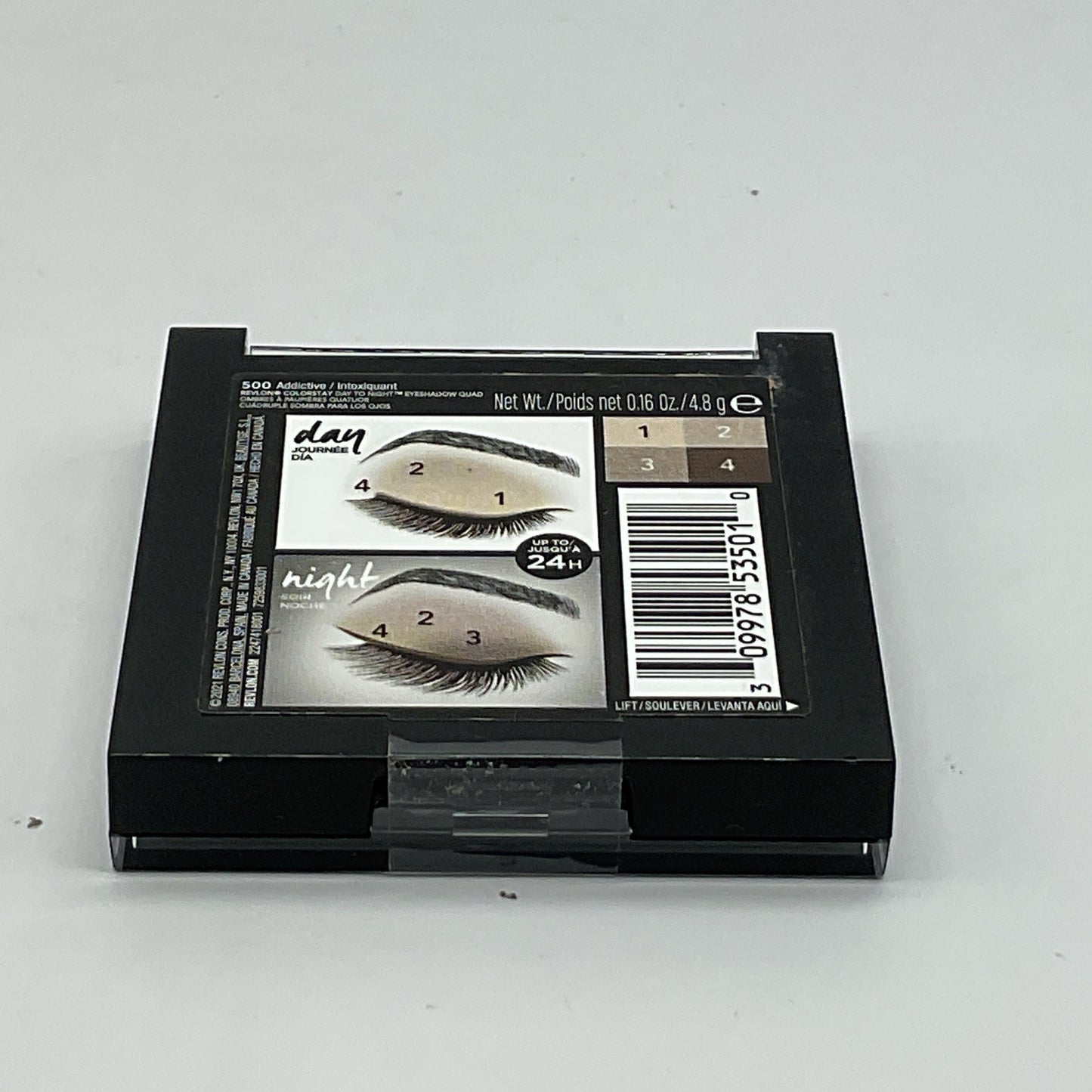 Revlon ColorStay 24 Hour Eye Shadow - 500 Addictive - Single