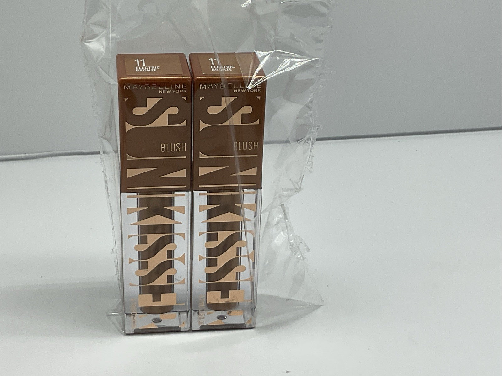Maybelline Sunkisser Liquid Blush & Bronzer - 11 Electric Bronze - Set Of 2