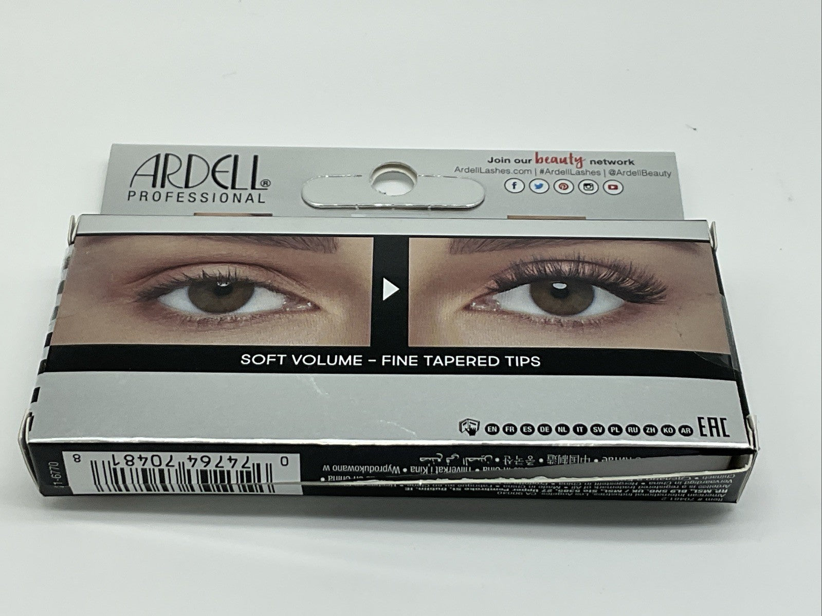 Ardell Professional 3D Faux Mink Eyelashes Layered and Lightweight - 858