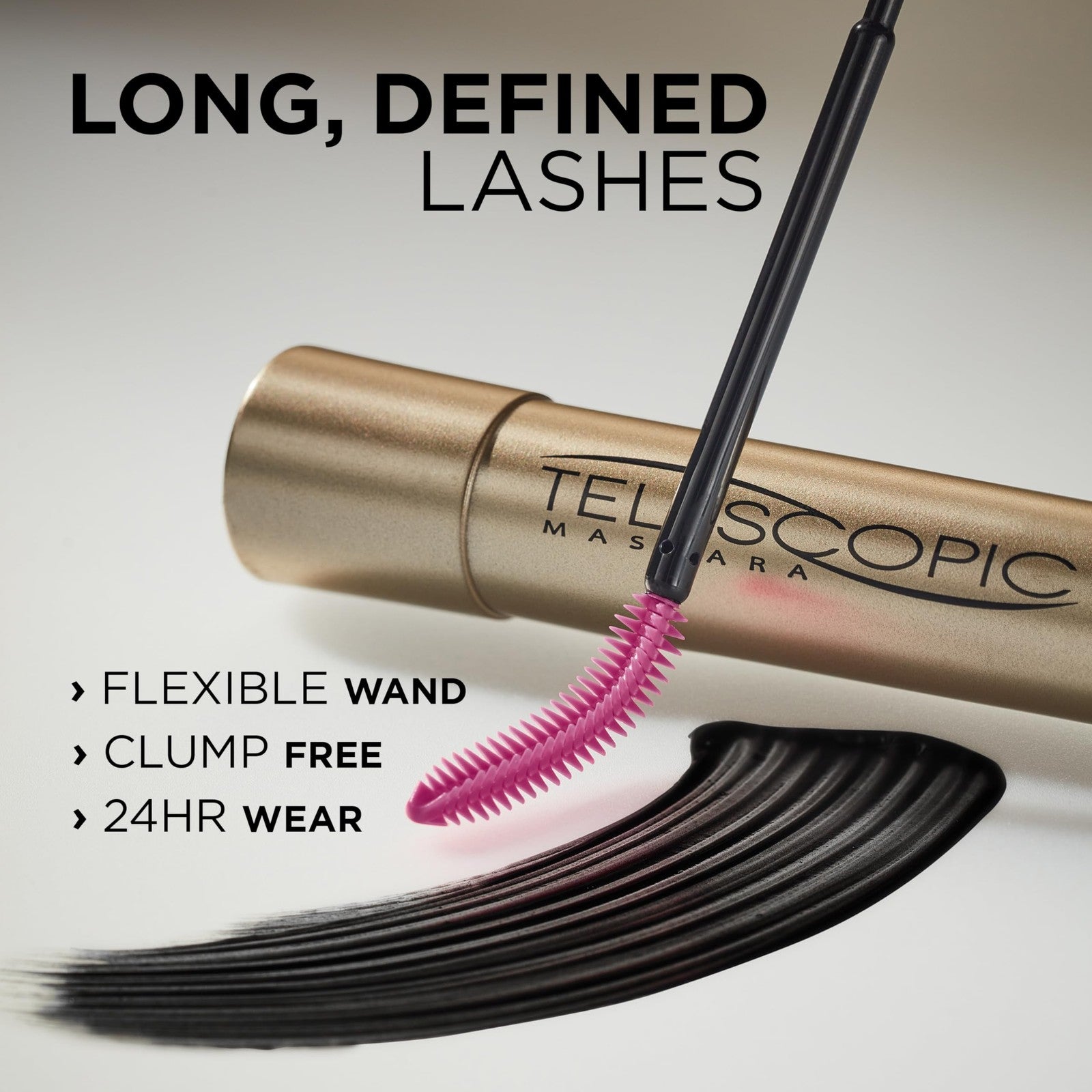 L'Oreal Paris Telescopic Washable Mascara 0.27 fl oz - 905 Black
