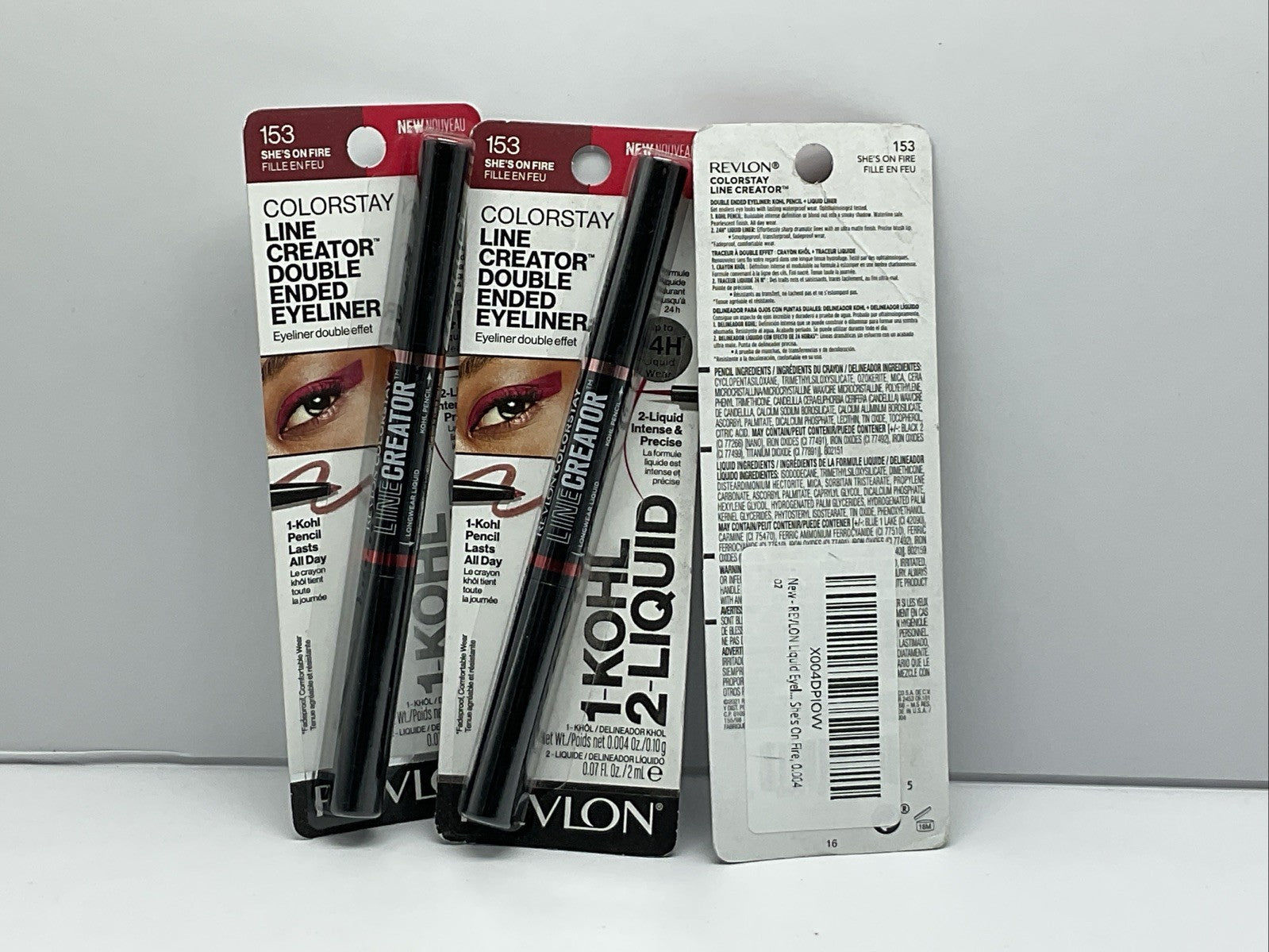 Revlon Colorstay Line Creator DoubleEnded Eyeliner- 153 She’s On Fire - Set Of 3