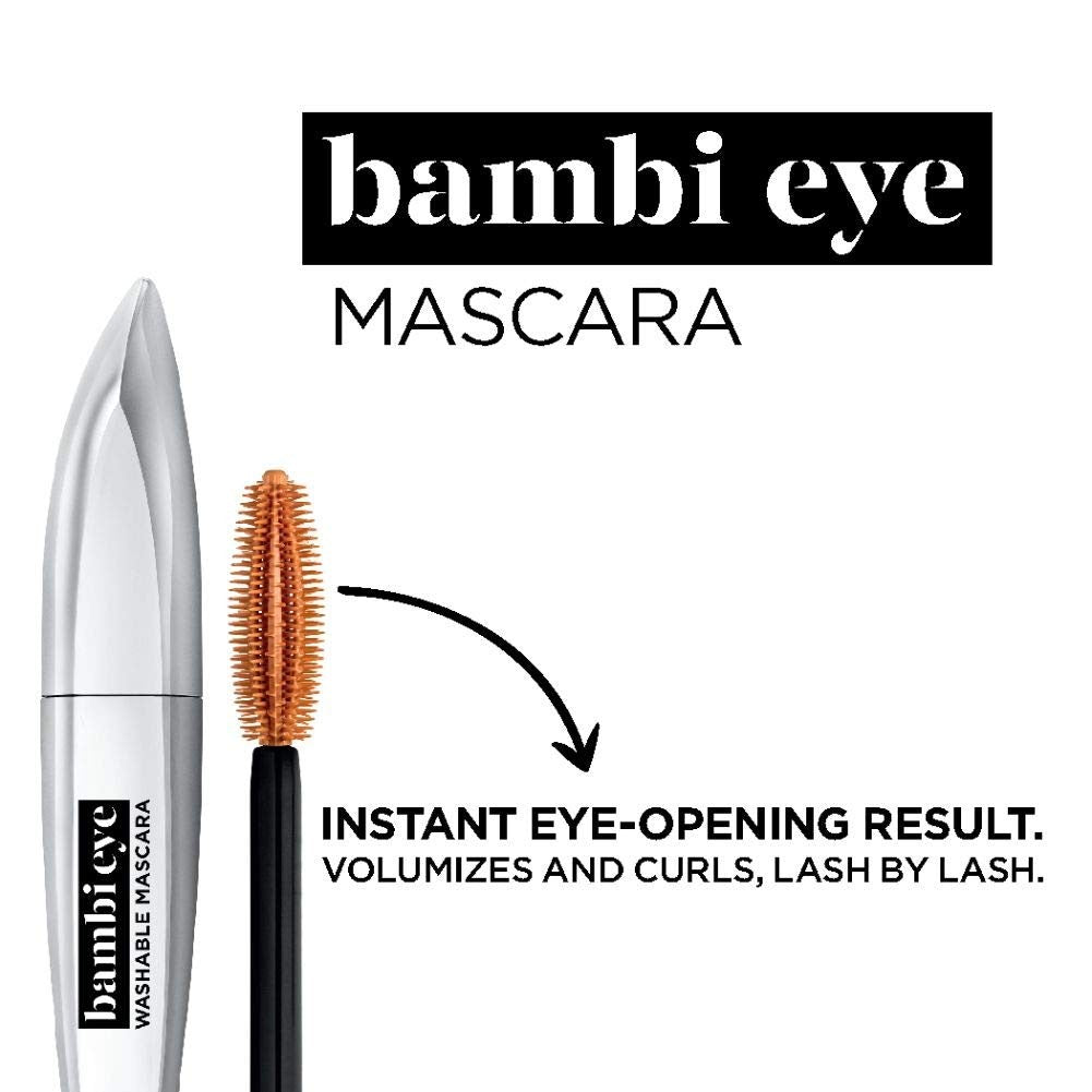 Loreal Paris Bambi Eye Instant Volumizing Mascara 0.28 fl oz 400 Blackest Black
