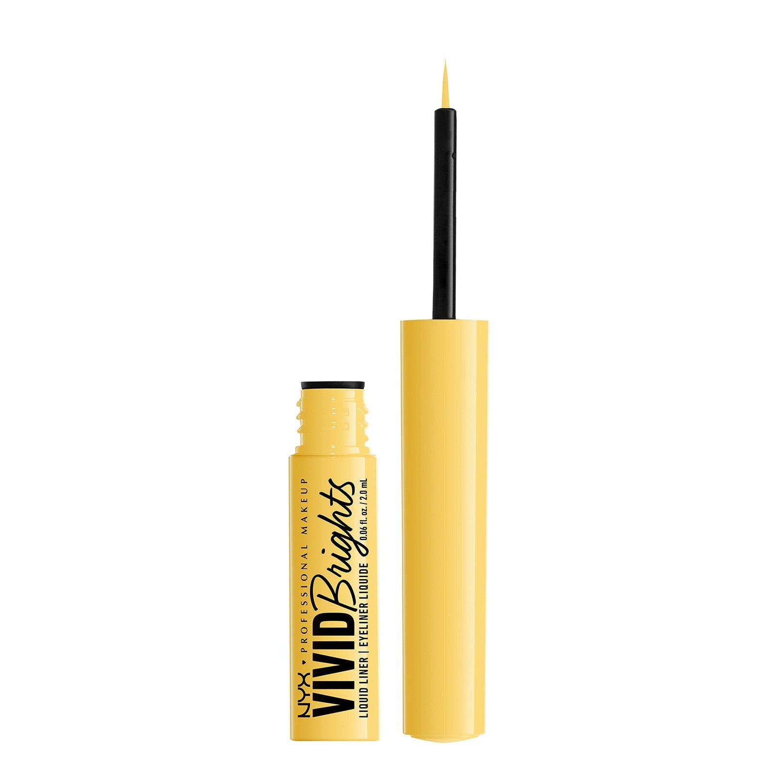NYX Professional Makeup Vivid Brights Liquid Eyeliner - 03 Had Me At Yellow