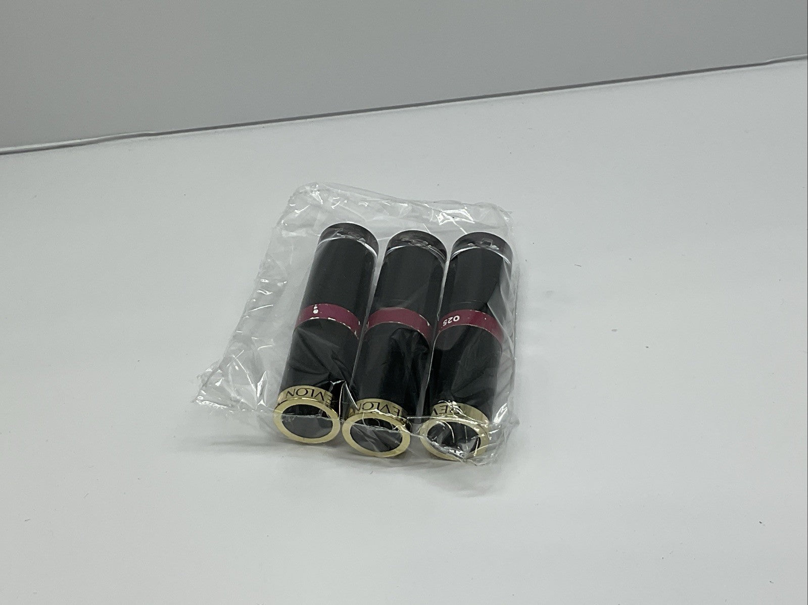 Revlon Super Lustrous Glass Shine Lipstick - 025 Glassy Ruby - Set Of 3