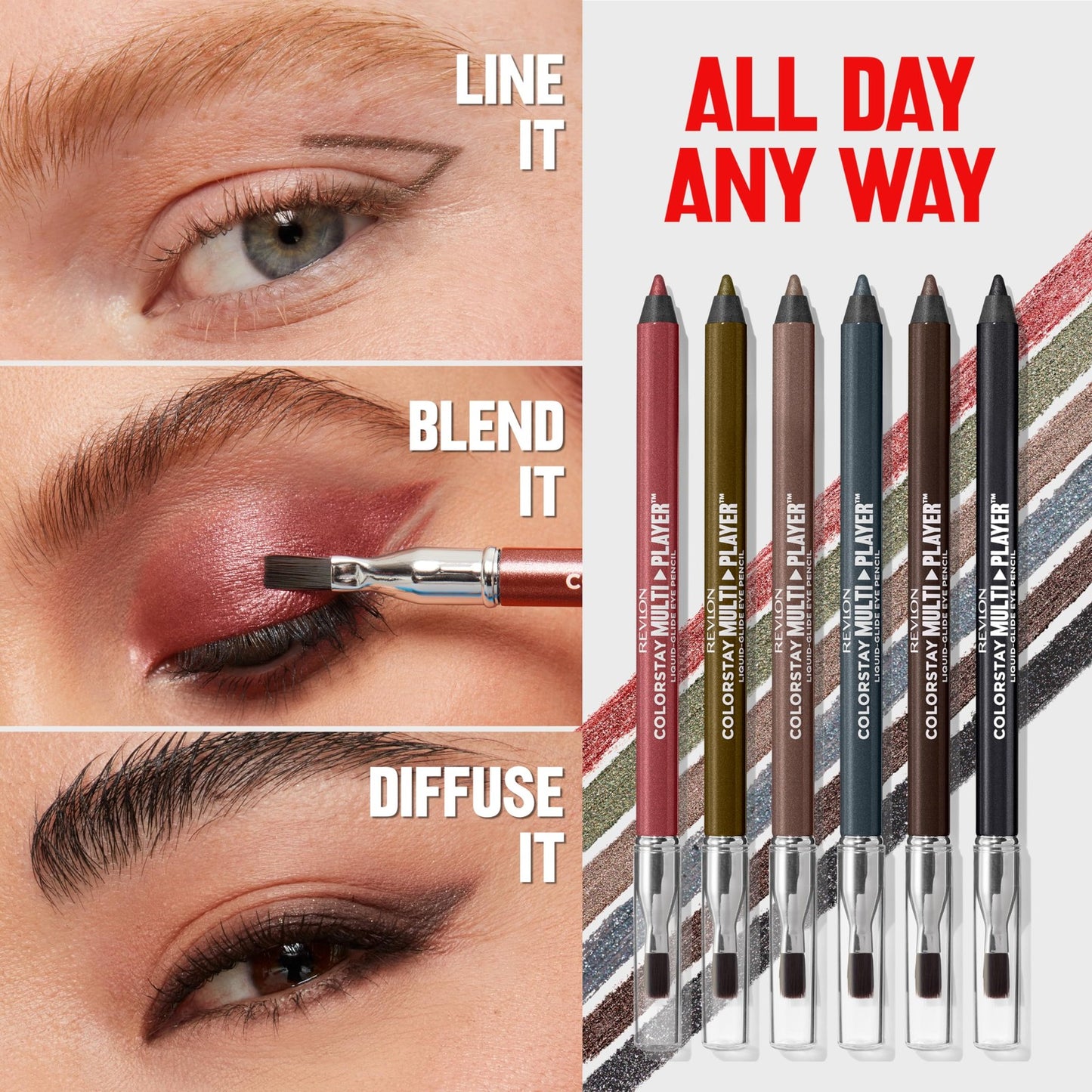 Revlon Colorstay Multiplayer Liquid Eye Pencil - 402 High Stakes
