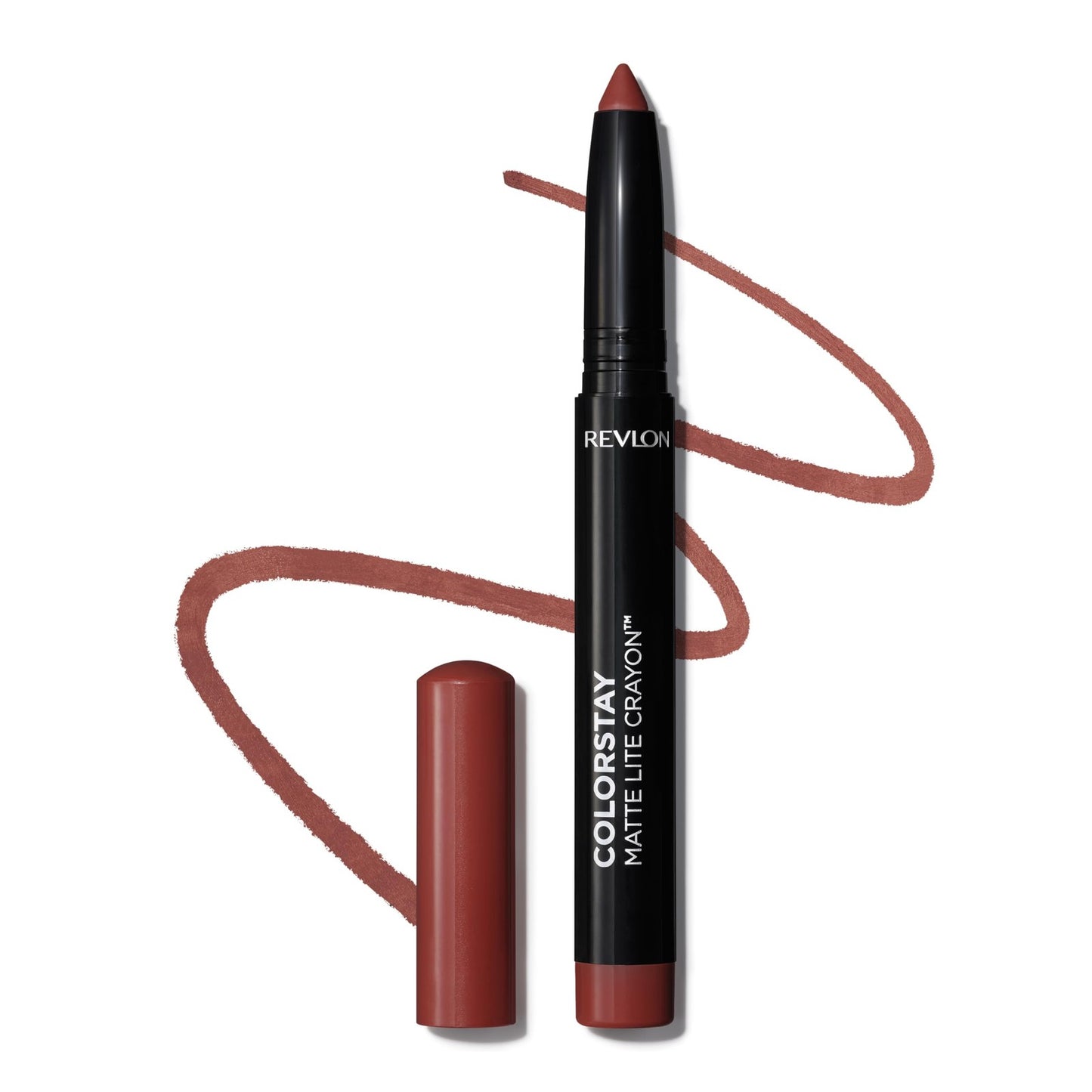 2 PACK - Revlon Matte Lite Lip Crayon, Souffle All Day, 003, 0.049 oz