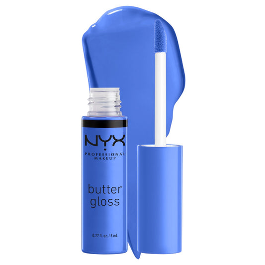NYX Professional Makeup Butter Gloss, Blueberry Tart BLG44, Creamy Lip Gloss