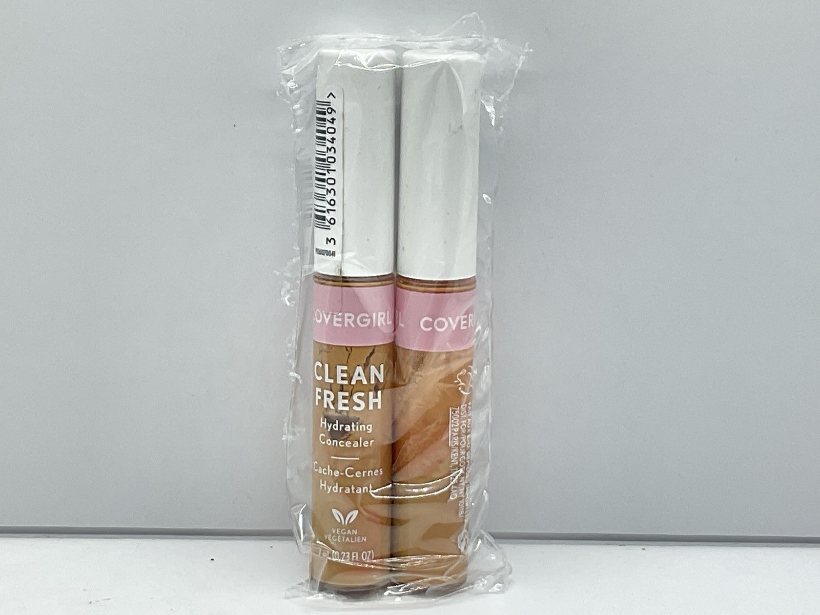 2 PACK - COVERGIRL Clean Fresh Hydrating Concealer, #400 Rich, 0.23 Fl Oz