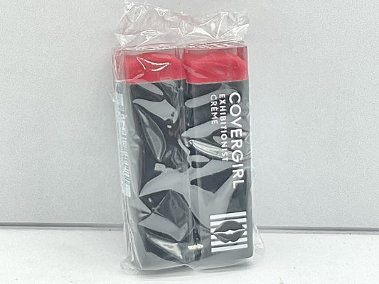 2 PACK - Covergirl Exhibitionist Creme Lipstick - 475 ROSE PARADISE