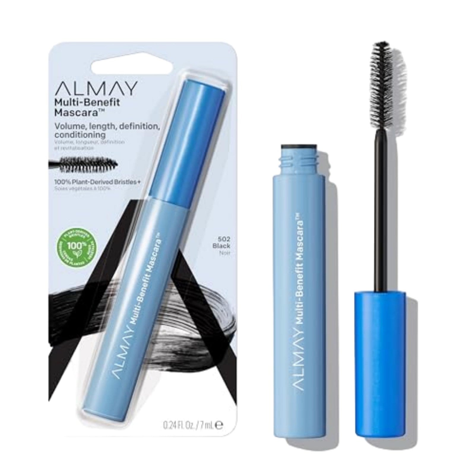 2 PACK - Almay Multi-Benefit Mascara, 502 Black