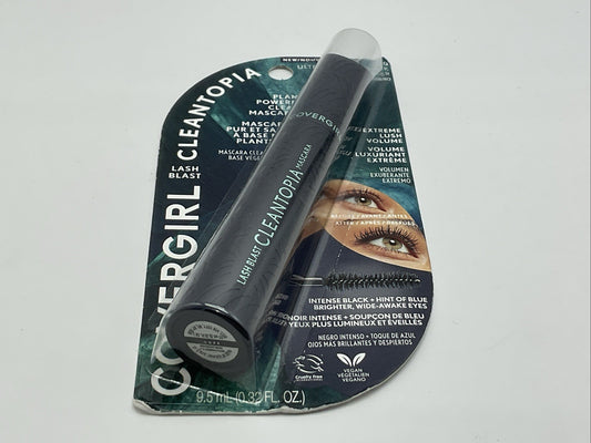 CoverGirl LashBlast Cleantopia Plant Powered Mascara - 820 Ultramarine Black