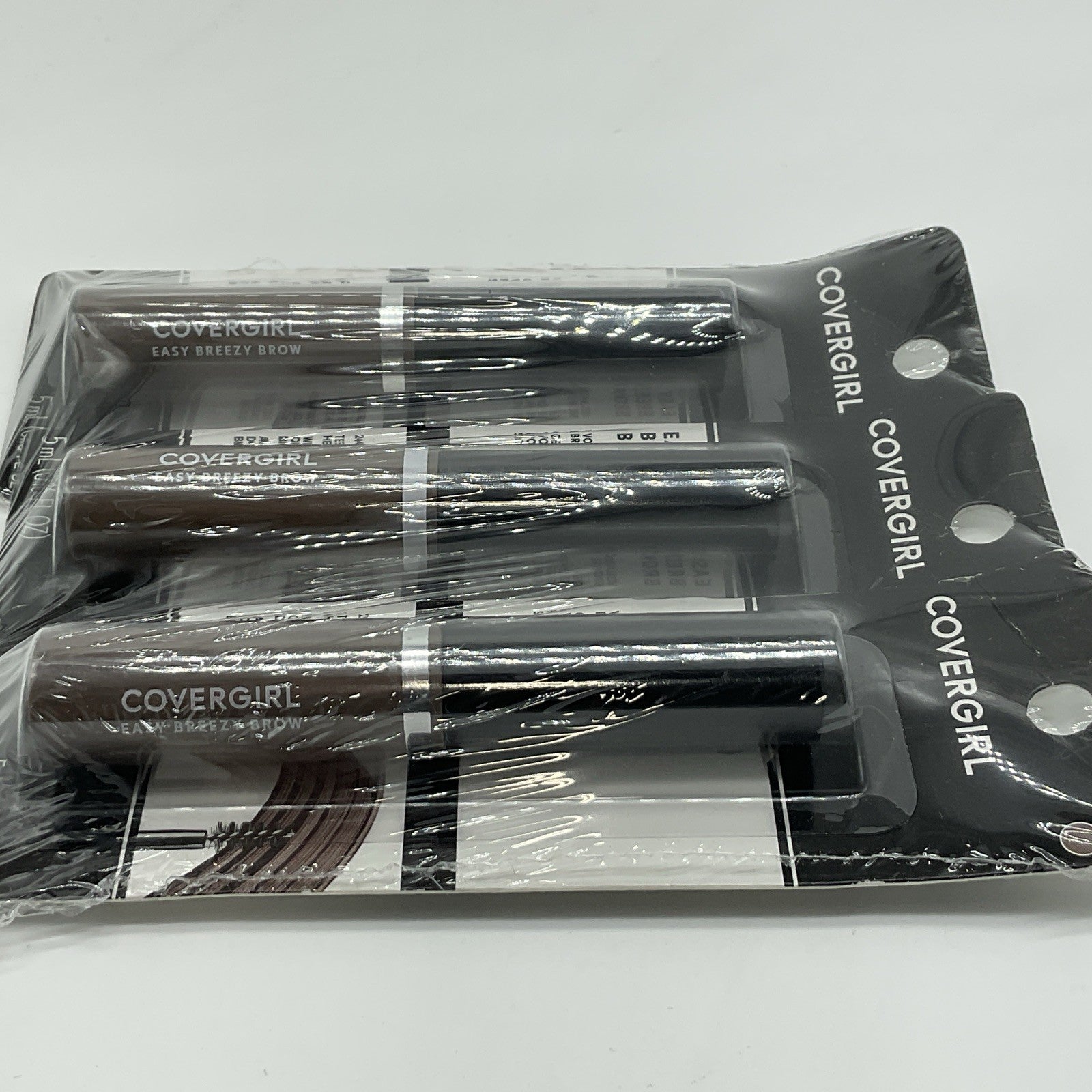3 PACK - Covergirl Easy Breezy Volumizing Brow Gel - 105 Light Pale