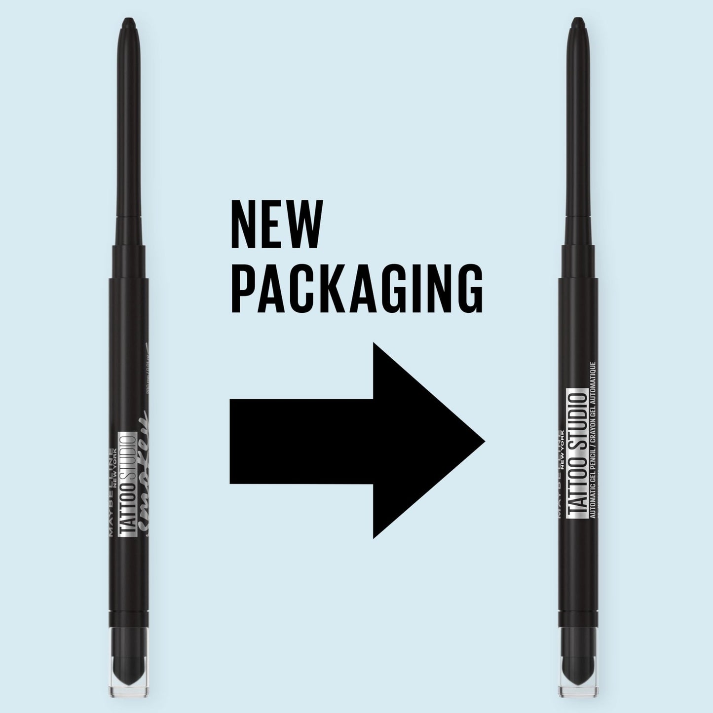 Maybelline Tattoo Studio Mechanical Gel Pencil Eyeliner - 010 Pitch Black
