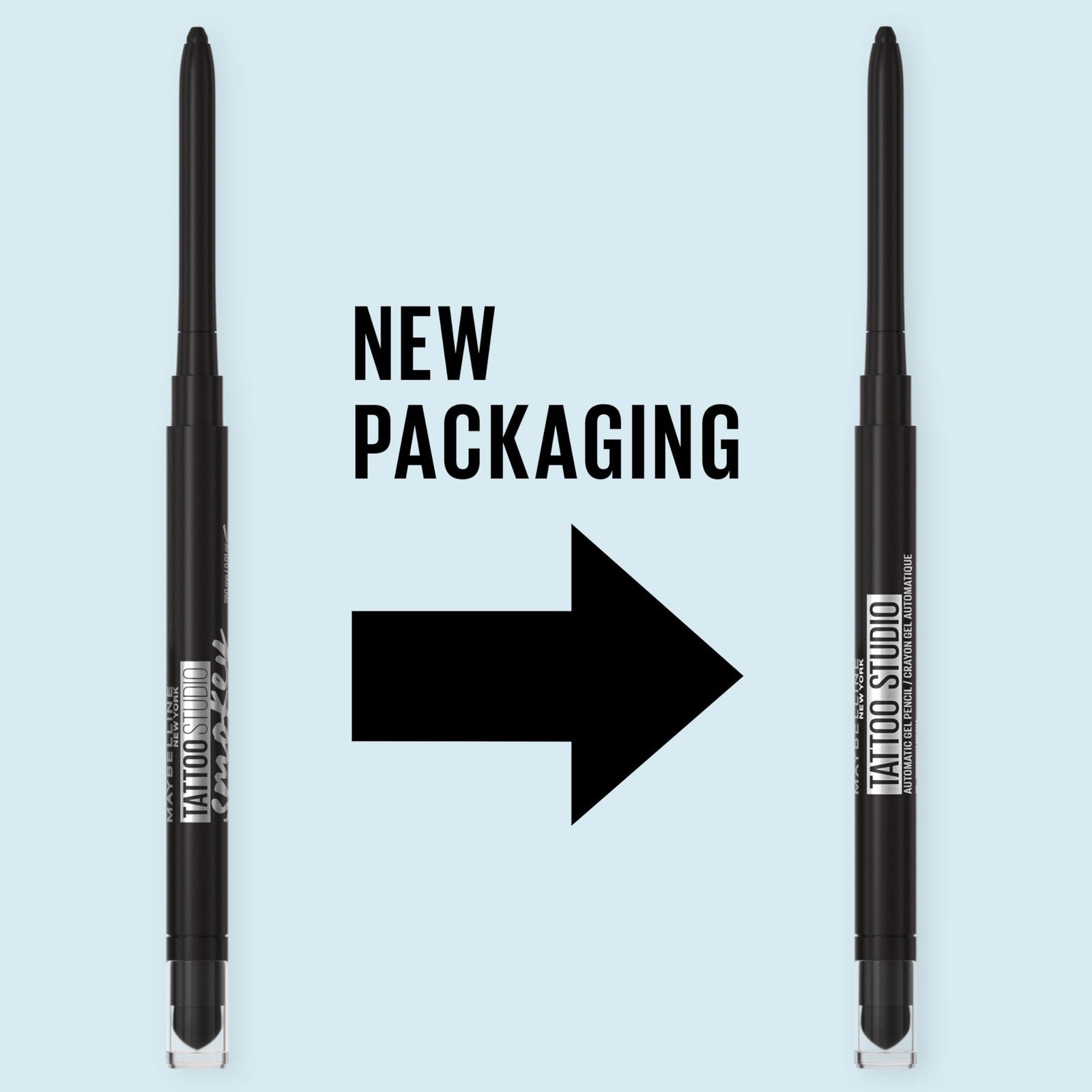 Maybelline Tattoo Studio Mechanical Gel Pencil Eyeliner - 010 Pitch Black