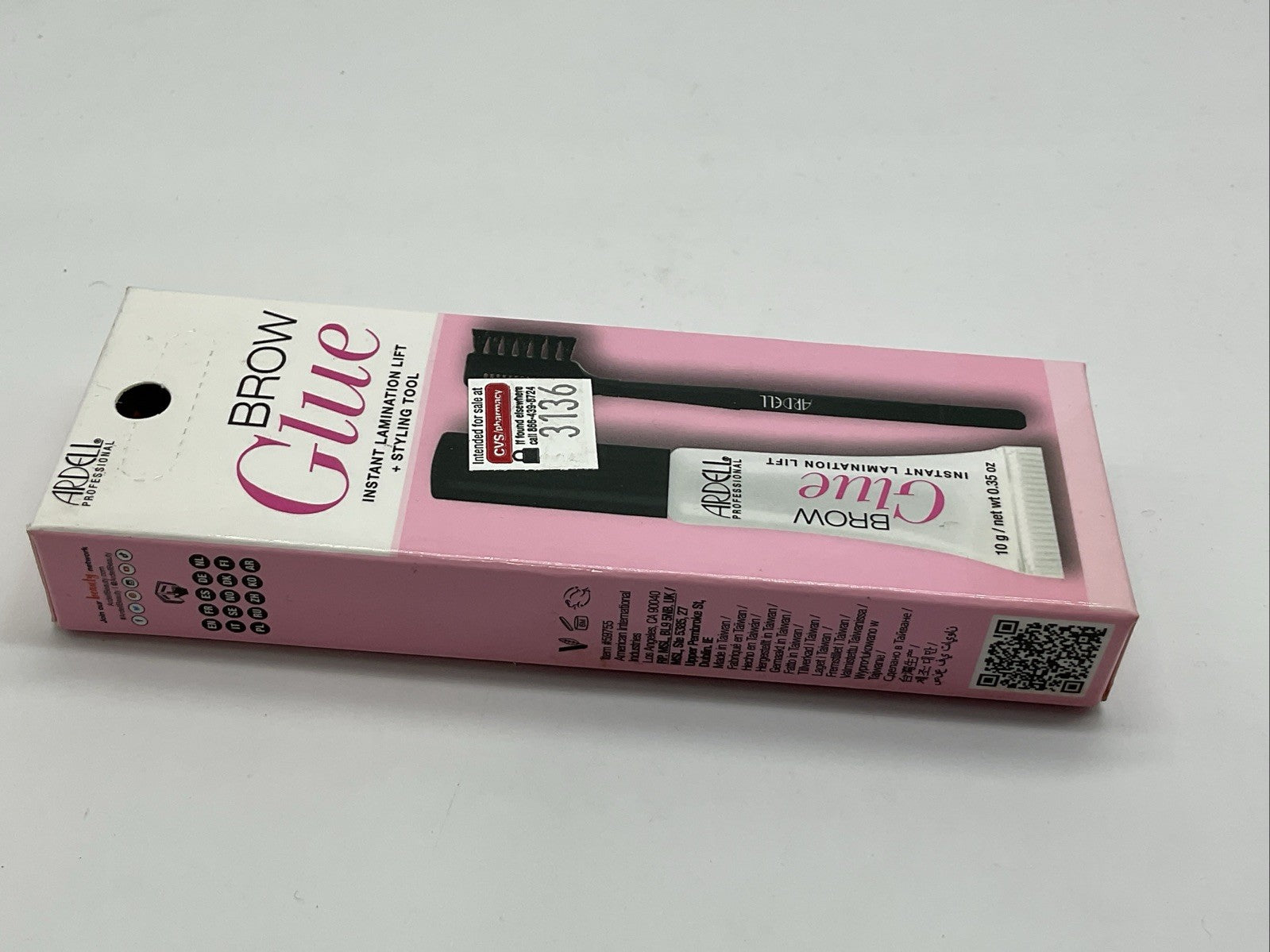 Ardell Brow Glue Instant Lamination Lift + Styling Tool 0.35 oz - 59755 Clear