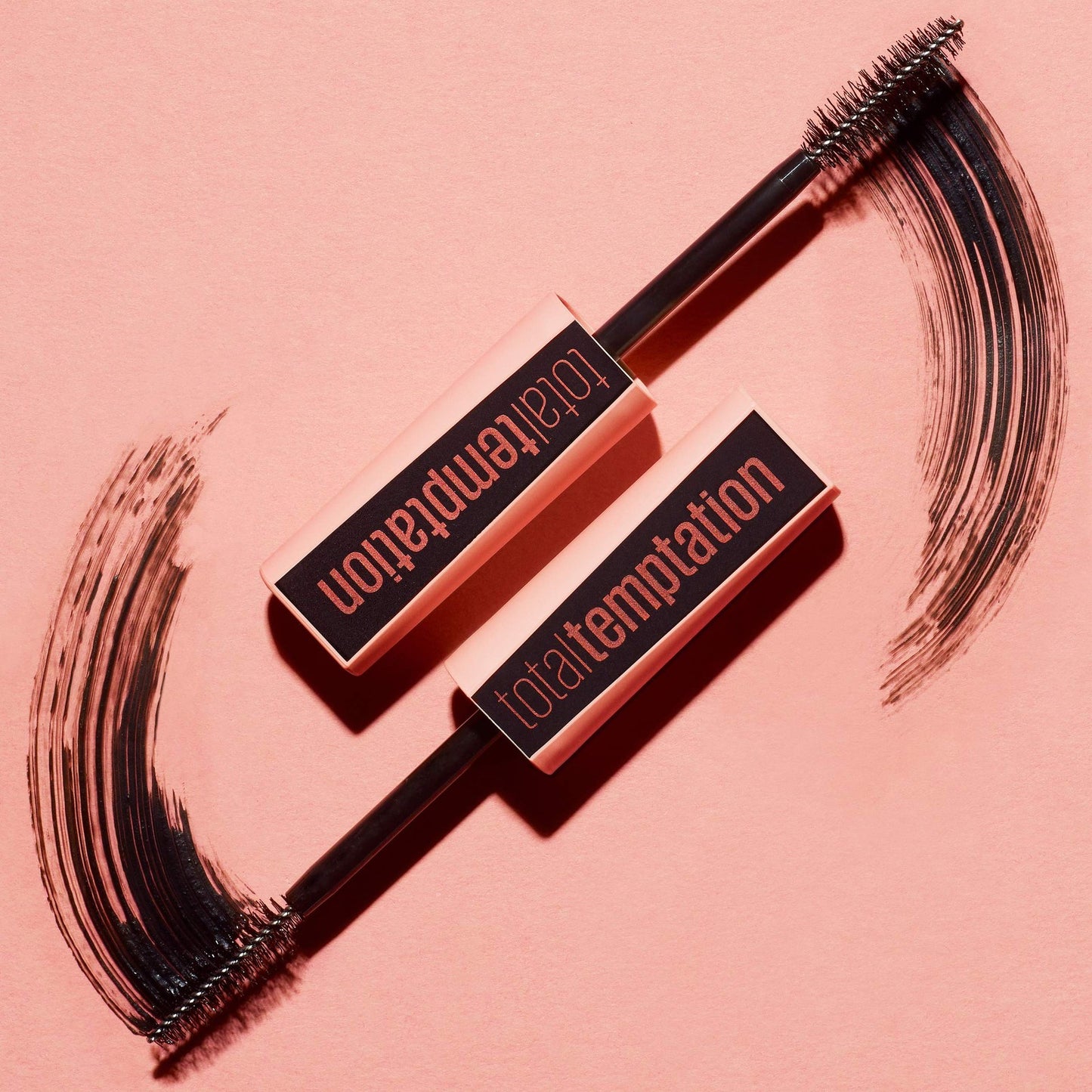2 PK MAYBELLINE Total Temptation Mascara - #601 Blackest Black - 0.27 Fl Oz Ea.