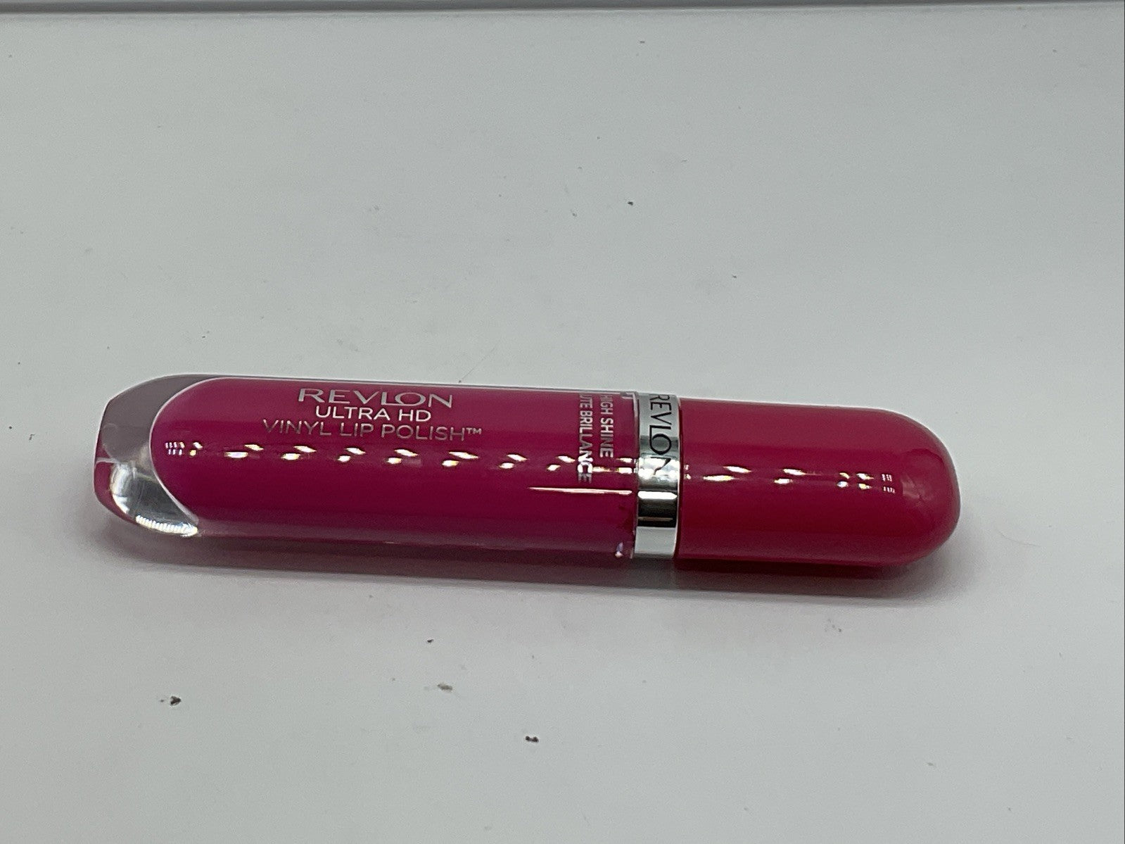 Revlon Ultra HD Vinyl Lip Polish, Liquid Lipstick, 975 Rule The World, Hot Pink